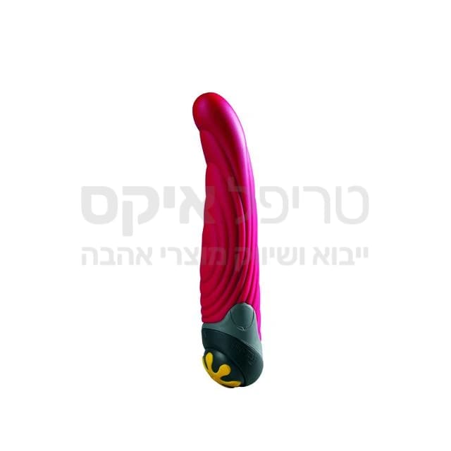 המחזר הנו ויברטור בעיצוב מתקדם, בעל עוצמות רטט משתנות. המוצר מעוצב על מנת לענג הן את הואגינה והן את פתח הנרתיק. בסיס המוצר בנוי לאחיזה נוחה. המוצר עשוי מסיליקון היפו אלרגני. חומר מתקדם זה, מגיע תוך שניות ספורות לחום הגוף ואינו מרגיש כגוף זר. המוצר מתאים לאוכלוסייה אלרגית ללטקס. כמו כל המוצרים בסדרת פאן פאקטורי, מוצר זה נבנה לאחר שנים של מחקר ופיתוח תוך מתן דגש על התאמה אנטומית מושלמת ושימוש במנועי רטט חרישיים במיוחד. העיצוב בוצע על ידי נשים ממעבדת גוד וייבס. המוצר אטום למים. המוצר על כל חלקיו האיכותיים, מיוצר בגרמניה. עובד על 2 סוללות AA. מאהב אמיתי!!!